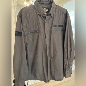 Harley Davidson Men’s button down shirt